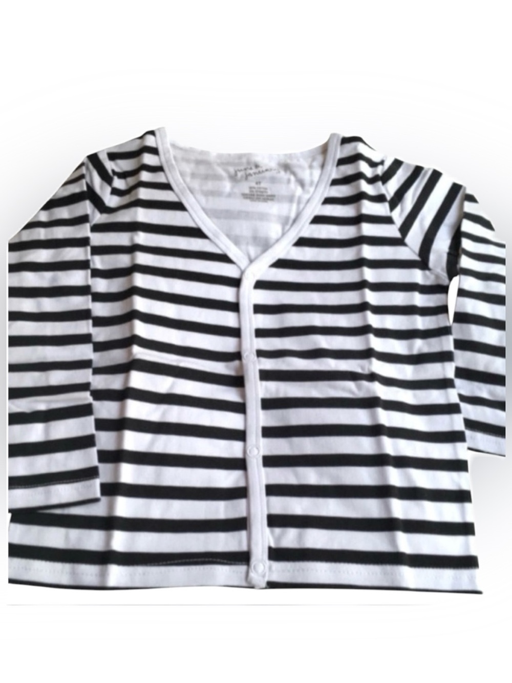 June & January Onyx Stripe Cardigan